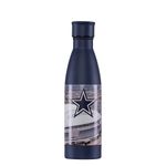 FOCO NFL American Football Dallas Cowboys Prime Time Insulate Cool Thermal 500ml Bottle