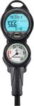Cressi Leonardo Diving Console - Black, 2 psi
