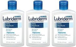 Lubriderm Daily Moisture Lotion Fragrance Free 6 oz (Pack of 3)