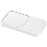 Samsung Duo 15W White Wireless Pad Induction Charger, Fast Charge, FR Version (Charger and Cable Not Included)