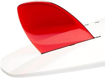 DORSAL Rudder Surf SUP Longboard Surfboard Fins (D-Fin) - Red