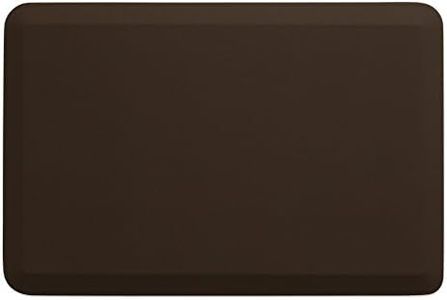New Life by GelPro Professional Grade Anti-Fatigue Kitchen & Office Comfort Mat, 24x36, Earth ¾” Bio-Foam Mat with Non-Slip Bottom for Health & Wellness