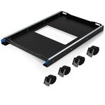 SAMOUT Fridge Slide (Inner 29.2 x 18.7in) Vehicle Refridgerator Freezer Slider with 4 Buckle Straps, Universal Fit, Max 287 LBS, 3rd Gen