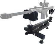 DCCMS Rifle Shooting Rest. Durable Steel Frame Design & Non-Slip Rubber Rifle Rest for Sighting in and Shooting Stability