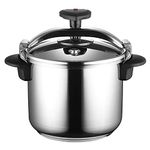 MAGEFESA 01OPSTACO08-Traditional Pressure Cooker Model Star 8L, Straight, 8 Litros