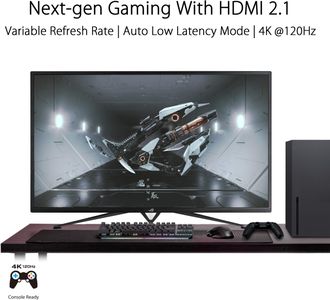 ASUS ROG Strix 43" 4K Gaming Monitor – XG43UQ, Ultra HD Display
