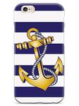 Inspired Cases 3D Textured Anchor Nautical Boating Nautical Boating Case for iPhone 6 Plus & 6s Plus