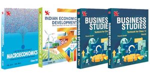 Introductory Macroeconomics, Indian Economic Development By TR Jain & VK Ohri & Business Studies By Poonam Gandhi Class 12 (Set of 3) | CBSE (NCERT Solved) | Examination 2024-25