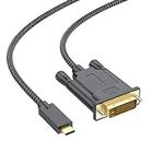 FEMORO USB C to DVI Cable 6 Feet, U