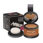 MIFELOY Root Touch Up Powder, Cover Up Hair Color for Grays, Root Coverage, Men Roots Concealer for Beard Line Eyebrow, Women Instantly Shadow Powder for Thinning Grey Hairline, Light Brown