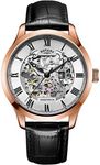 Rotary Men Analog Automatic Watch with Leather Strap GS02942/01