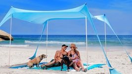 SUN NINJA Beach Tent Sun Shelter UP