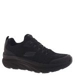 Skechers Mens D'lux Walker - Pensive Black Sneaker - 10 UK (11 US) (232045)