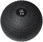 Fitness First Slam Ball, Easy-to-Grip, Sand-Filled Medicine Ball for Exercise and Workout, Ideal for Weight Training, Cross-Training, Cardio, and Plyometric Workout, Available in Different Weights