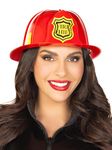 Leg Avenue Fireman's Hat Costume Accessory, Red, One Size