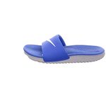 NIKE Boy's Nike Kawa Slide (Gs/Ps) Flip Flop, Blue Hyper Cobalt White 400, 2.5 UK