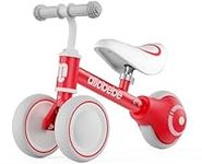 Baby Balance Bike-Gifts and Toys for 1 Year Old Girls Boys No Pedal Bicycle with Adjustable Seat 3 Wheels Toddler Bike for 12-36 Months Baby