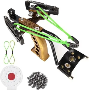 Hikoun Slingshots for Adult,Wrist Rocket with Flashlight for Huntingshot