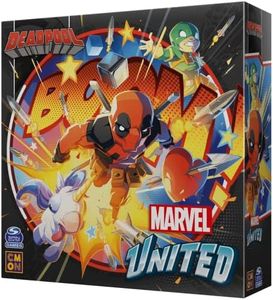 CMON | Marvel United X-Men: Deadpool | Expansión | Juego Cooperativo para Adultos y Familias | A Partir de 14 Años | De 1 a 5 Jugadores | 40 Minutos por Partida | Español