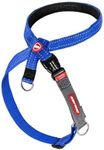 EzyDog Crosscheck Harness - Dog Training Harness - No Pull Harnesses for Dogs - Escape Proof, Reflective, Comfortable, Easy to Fit (M, Blue)