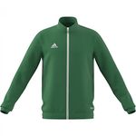 adidas Unisex Kids Entrada 22 Track Jacket, team green/white, 9-10 Years