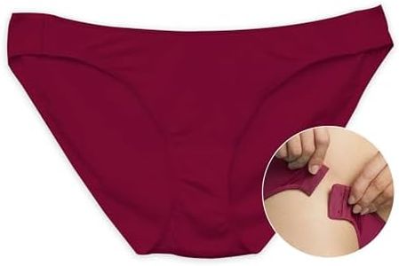 Slick Chicks Women’s Signature Brief Panty - Post Surgery Underwear (L,Plum), Large