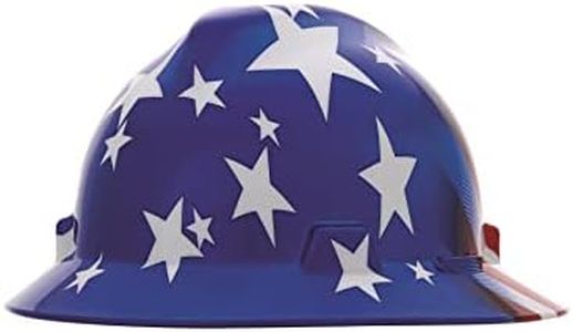 Msa Full Brim American Stars And Stripes Hard Hats