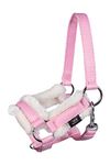 HKM Kids Halter and Rope-13751 Pink One Size