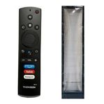 Savaliya Enterprise 135 co. Protective Cover for Thomson/Kodak Smart LCD/LED TV Remote Control PU Leather Cover Holder Tv Remote Controller (Black)