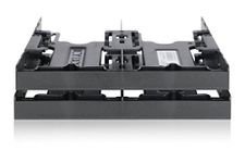 Icy Dock Flex Fit Quattro MB344SP – Mounting Frame for 4 x 2.5 Inches (6.4 cm) SSD/HDD IN 1 x 5.25 Inches (13.3 cm)