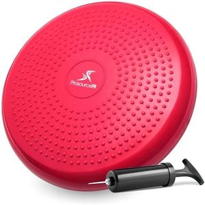 ProsourceFit, Disco Core Balance Unisex-Adult, Red, 14-inch