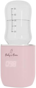 Baby’s Brew Superfast Baby Bottle Warmer in Pink – Portable, Travel-Friendly & Outdoor Warmer – Warms Breast Milk, Formula & Water – BPA-Free | Only Warmer | Bottle Adapter Not Included