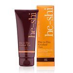 He-Shi Gradual Tan Moisturiser - Day to Day Medium Tanning Lotion - Natural Self Tanning Lotion - Bronze Glow Fake Tan with Vitamin E - Vegan & Cruelty Free - Hydrating Tan for Face & Body (200ml)