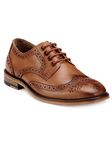 TEAKWOOD Genuine Leather Formal Oxford Office Shoes for Men(Brown1_9) BLACK