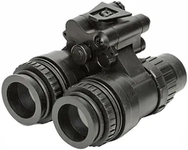 Aetheria PVS15 Night Vision Goggles Dual-Tube Binocular Night Vision Goggles Device for Tactical HuntingCosplay Prop (Black)