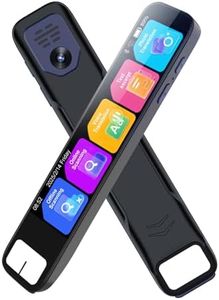 WingFly Stylo lecteur de numérisation, 134 langues, stylo de lecture intelligent pour dyslexie, personnes âgées, enfants, étudiants, traduction de scan hors ligne pour 13 langues