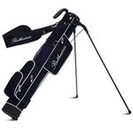 RUTHNISSI Golf Stand Bag, Lightweight Golf Easy Carry Bag with Padded Strap，Durable Pitch n Putt Golf Bag, Practice Ranger Sunday Golf Bag for Men&Women