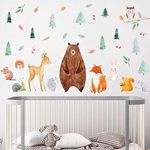 TOARTi Woodland Nursery Decor(80 pc