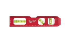 Milwaukee 4932459097 Billet Torpedo Level, Red/Black