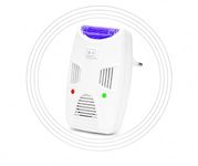 Ultrasonic Bat & Pest Repeller Device | Solar Powered Humane Pest Control | Indoor & Outdoor Sound-Based Deterrent for Bats, Rodents, Birds & Insects | Ideal for Home, Garden, Farm & Balcony (White)