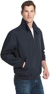 Weatherproof Men's Golf Jacket - Lightweight Windbreaker, Water-Resistant Microfiber Shell, Perfect for Golf & Casual Wear, Navy Small, Zip-Up Jacket, Golf Outerwear