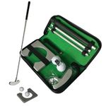 Golf Putter Set Portable Mini Golf Equipment Practice Kit with Detachable Putter Ball for Indoor/Outdoor Golf Trainer Kit