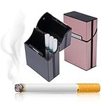 WSERE Set of 2 Cigarette Case for Men Women, Cigarette Box Holder King Size Anti-Collision Splash Proof and Scratch Resistant Holds 20 Cigarette Storage Case