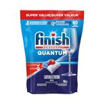 Finish Power Ball Quantum Dishwasher Detergent Pods, No pre sinse needed, For Deep clean & sparkling shine, 80 Tabs