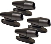 WeTest Pack of 4 Deer Whistles Deer Warning Devices, Black