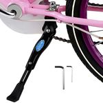 Bike Kickstand for 16 18 inch Kids Bicycle Kickstand Adjustable Center Mount Aluminum Alloy Kick Stand Rest for 16" 18" Mountain Bike Road Bicycle