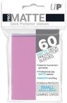 Ultra Pro Pro-Matte Deck Protector for Small Size Cards - Pink (60 ct.)