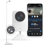 Miku Pro Upgraded Smart Baby Monitor with Camera, Wall Mount and Floor Stand, Real-Time Breathing and Sleep Tracking, Contact-Free Alerts, Sleep Analytics for Infants, Requires Paid Membership