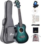 Winzz Ukulele Concert 23 Inches Blu