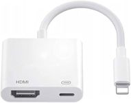 Denlane HDMI Adapter for iPhone iPad, 1080P HDMI Adapter for iPhone to TV Sync Screen Video & Audio Digital AV Converter with Charging for iPhone, iPad, iPod on HDTV/Projector/Monitor, Plug & Play